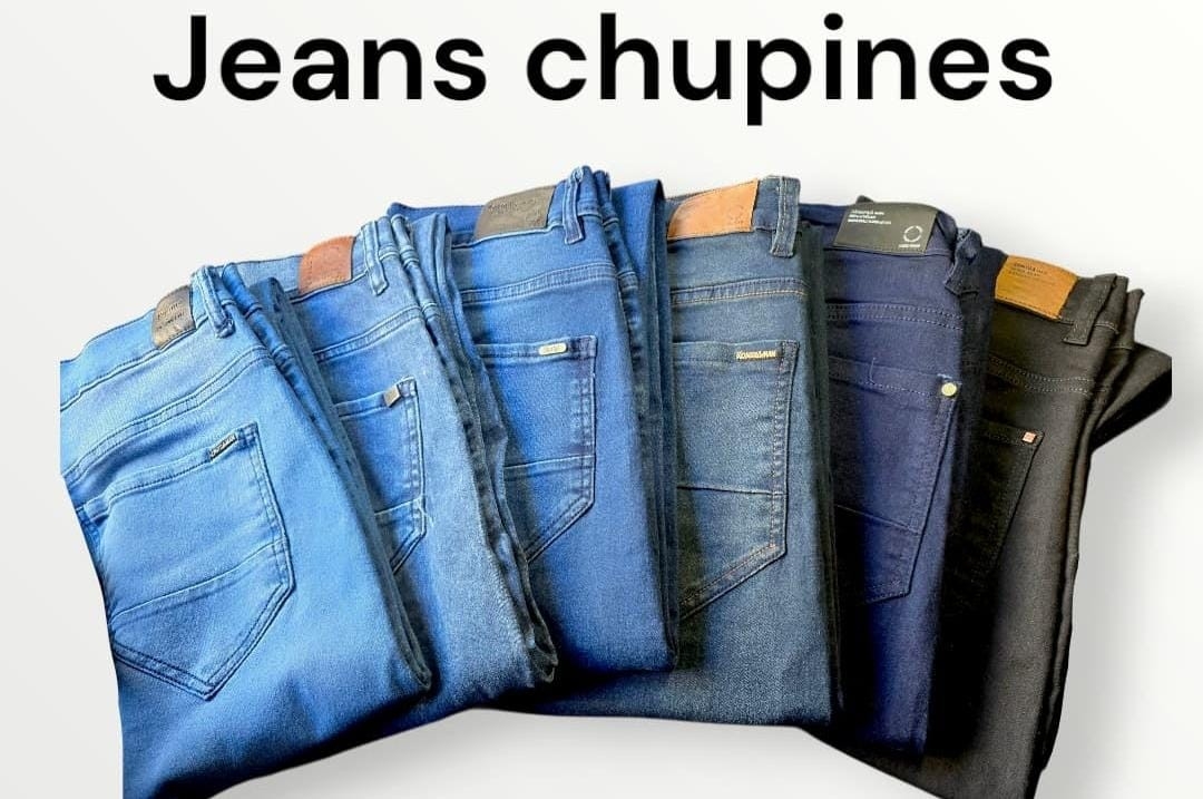 Jeans Hombre Chupines Lisos - Imagen 6