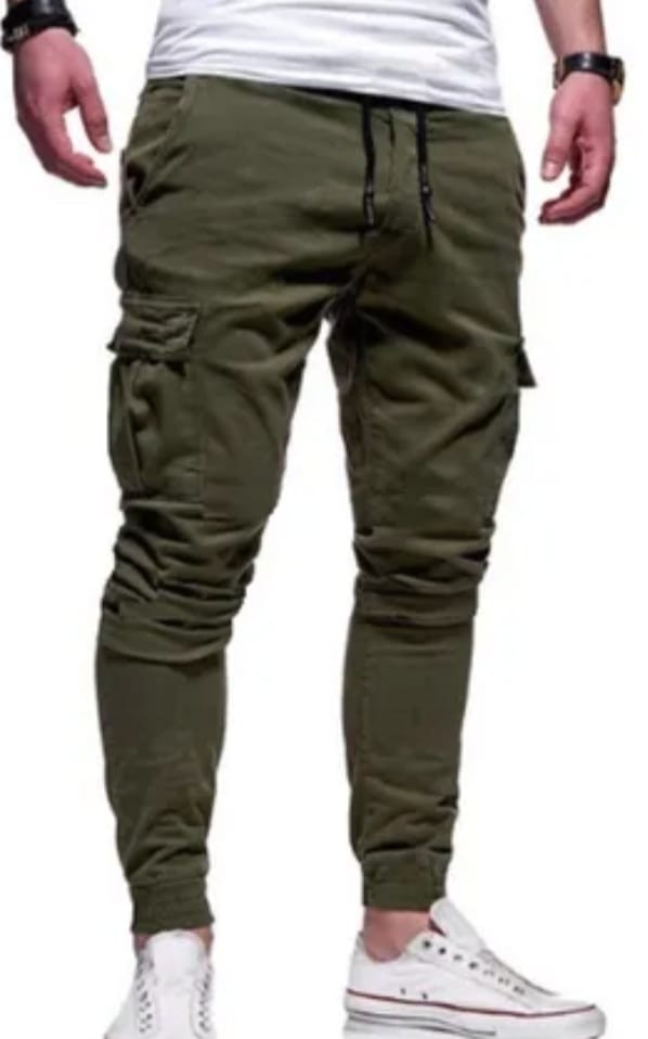 Cargo de Gabardina Hombre Pantalones - Imagen 6