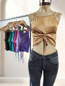 Musculosa Frunce