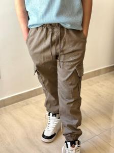 Pantalon Cargo  de Niños  en Tela Gabardina - Miniatura 6