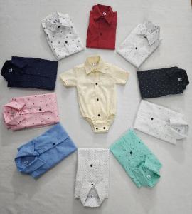 Body Camisas Estampa de Bebé con Cuello - Miniatura 4