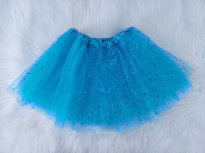 Tutu Glitters Turquesa