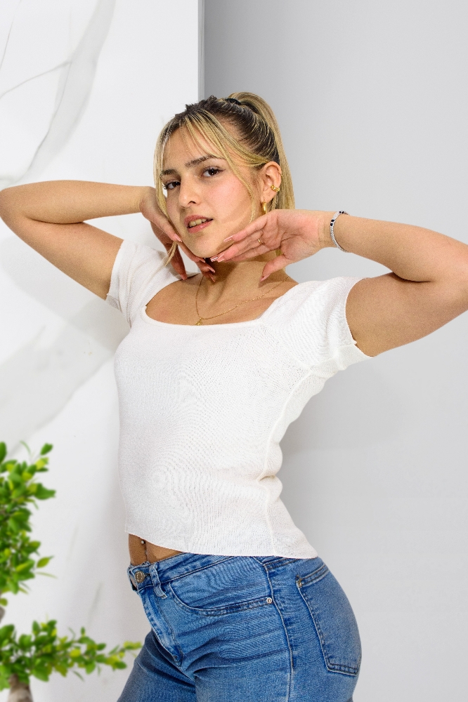 Remera de Hilo Algodón - Imagen 2