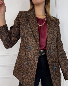 Blazer Animal Print