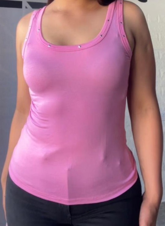 Musculosas de Modal Viscosa con Tachitas - Imagen 3