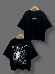 Remeras Boxy Fit Algodón Peinado Jujutsu Kaisen Anime - Miniatura 3