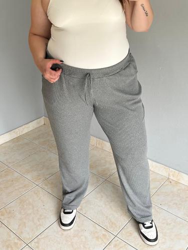 Pantalones de Wafle Talle Especial para Dama