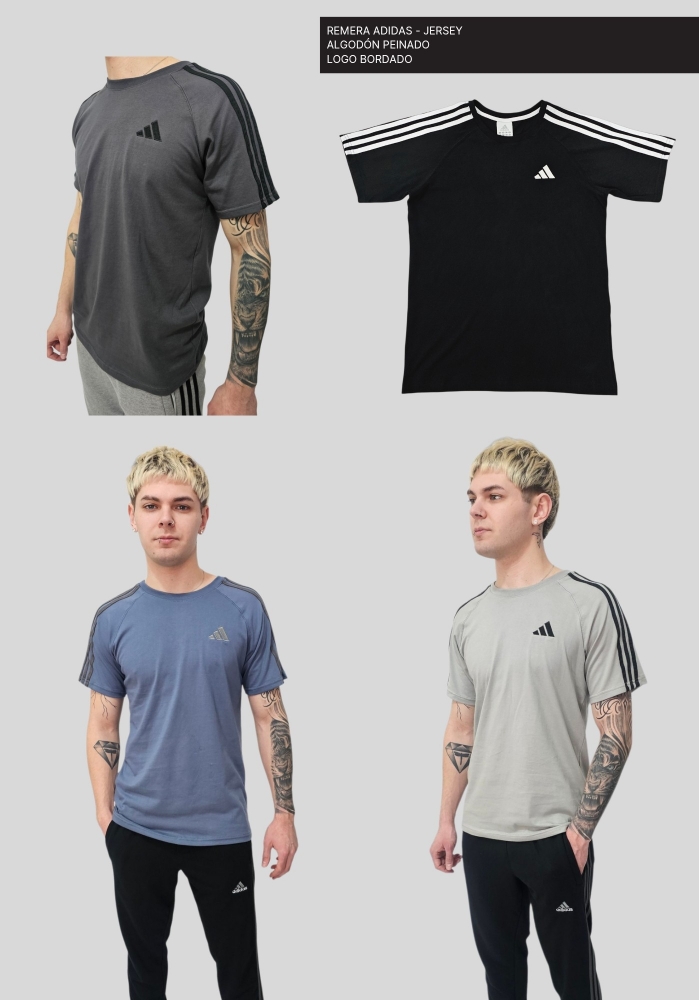 Remera Deportiva de Hombre Algodón - Imagen 3