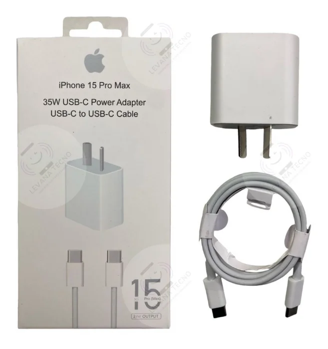 Cargador Iphone 35w Tipo C