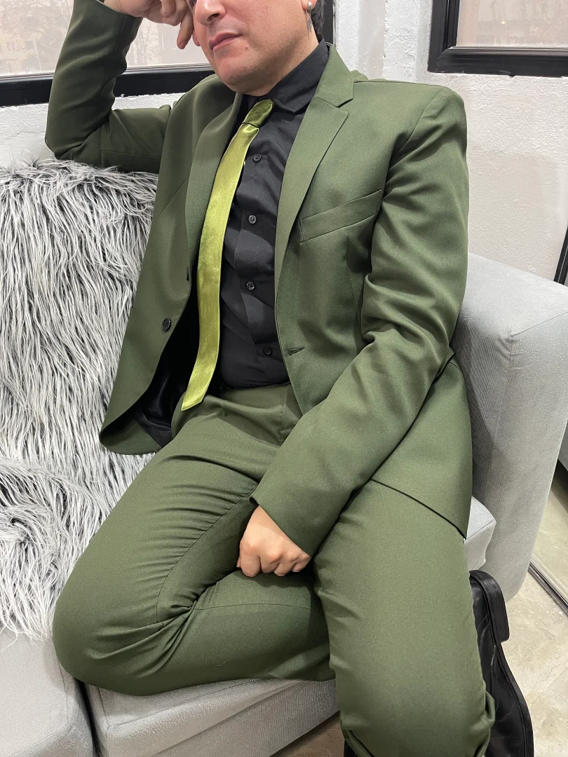 Traje Marrón Corte Inglés de Hombre Liso - IMG_1003.jpeg