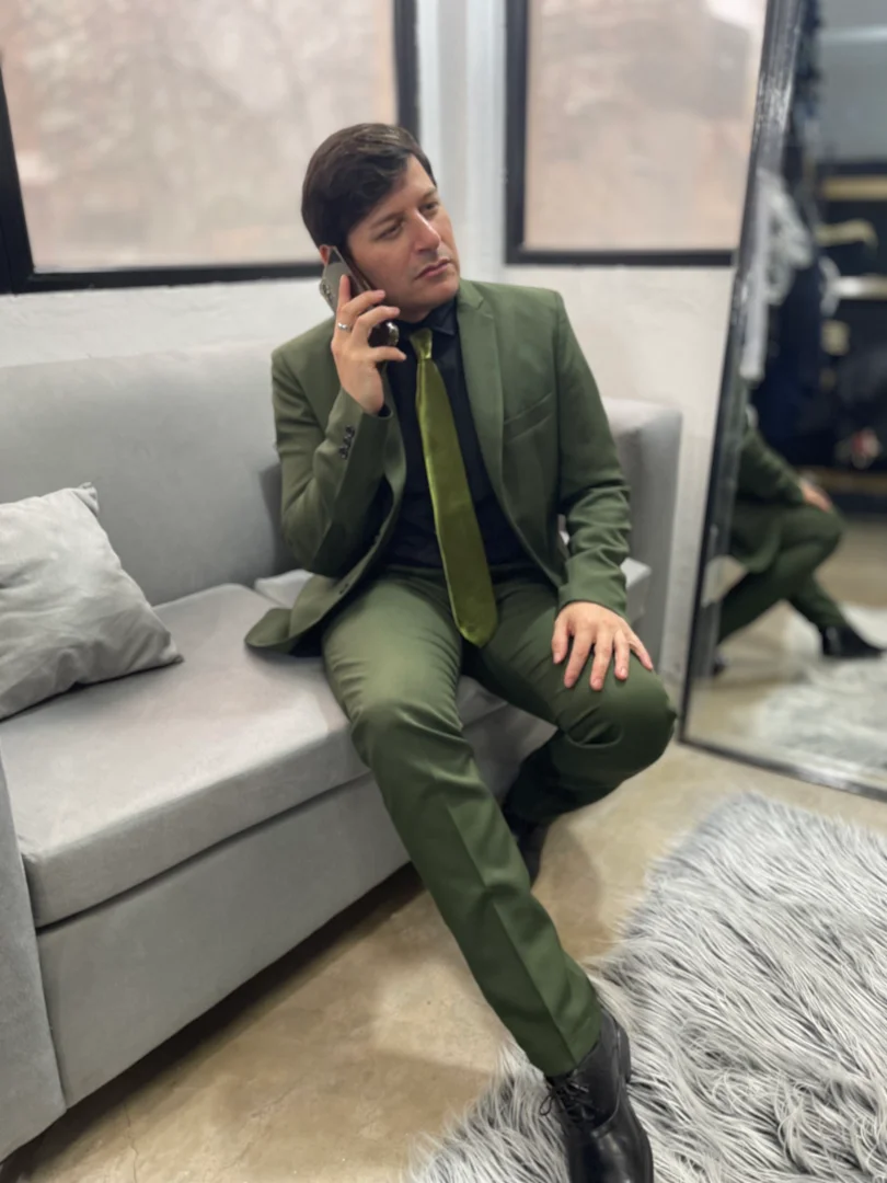 Traje Marrón Corte Inglés de Hombre Liso - IMG_0954.jpeg