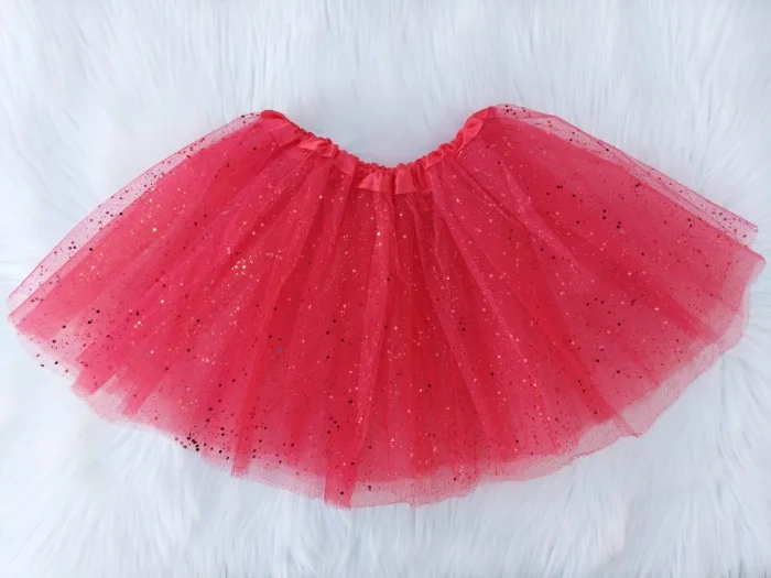 Tutu Glitters Rojo