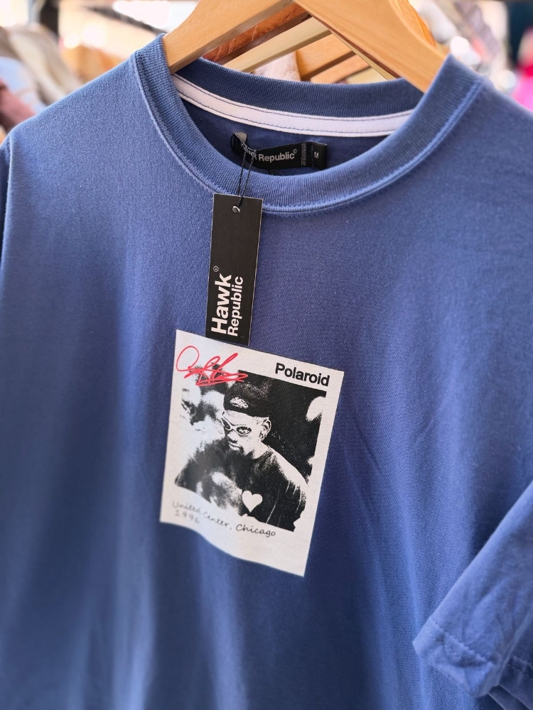 Remera Oversize Polaroid Algodón Peinado - Imagen 2