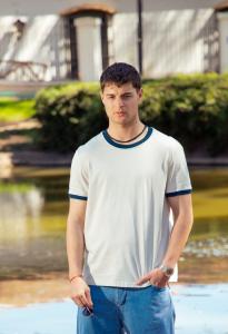 Art 8010 Remera de Algodón Combinada