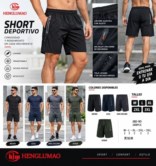 Short Deportivo de Hombre I-run