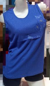 Musculosa Waffle Bordado