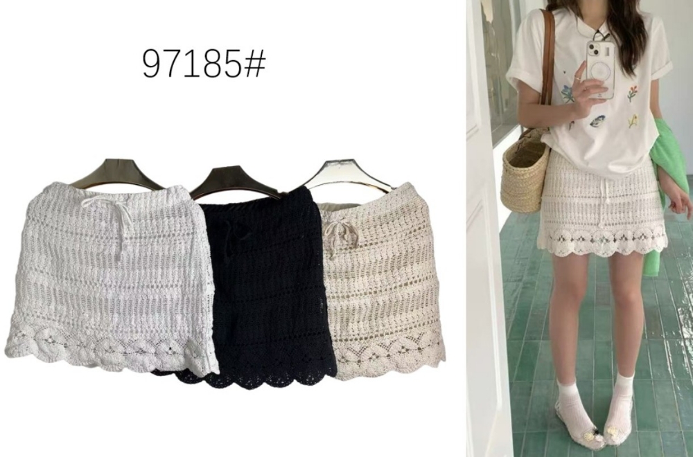 Chaleco Crochet y Pollera en Crochet - Imagen 4