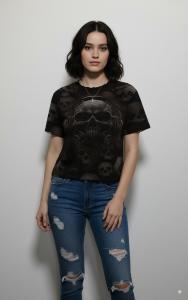 Remera Oversize Corta