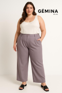 G01 Pantalon Sastrero Plus Size