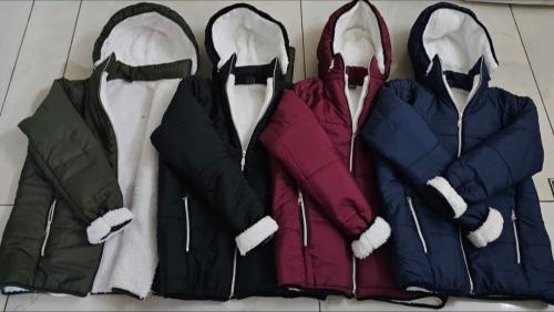 Campera de Cire con Corderito y Capucha Desmontable(c) - Miniatura 5