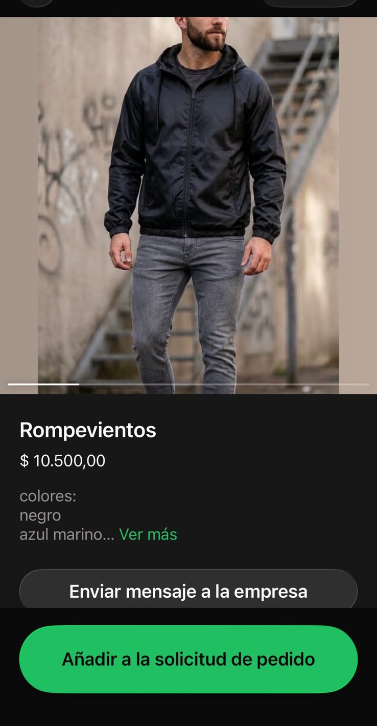 Rompevientos de Hombre - Imagen 3