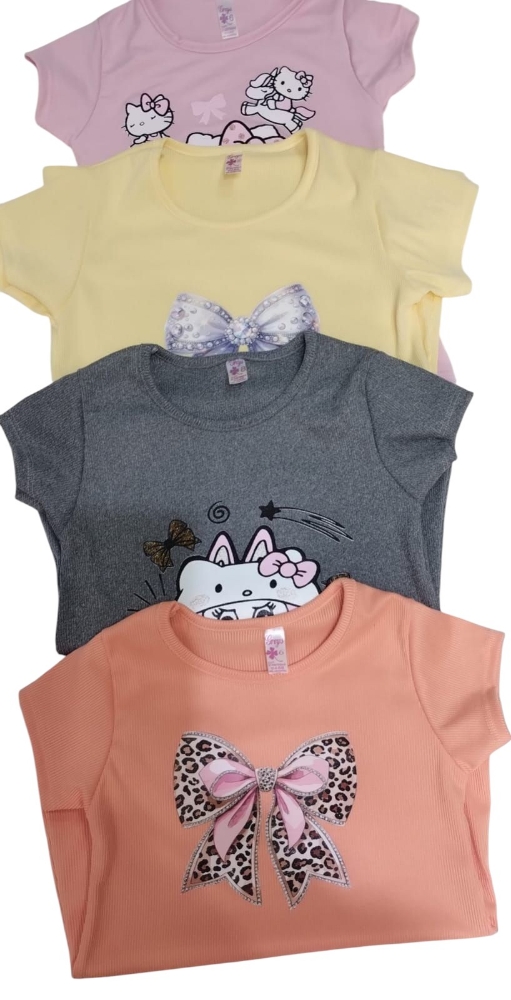 Remeras la Bubu, Kitty,kuromi, Capibara,, - Imagen 2