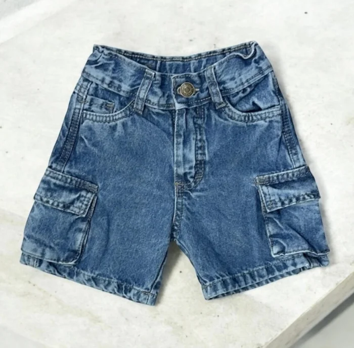 Bermuda Cargo Bebe Gastado Calze Grande