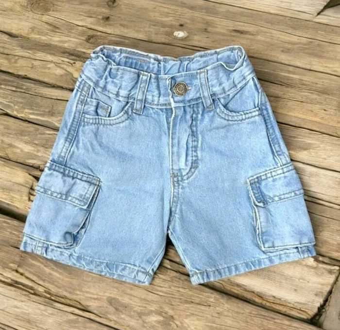 Bermuda Cargo Bebe Celeste Calze Grande