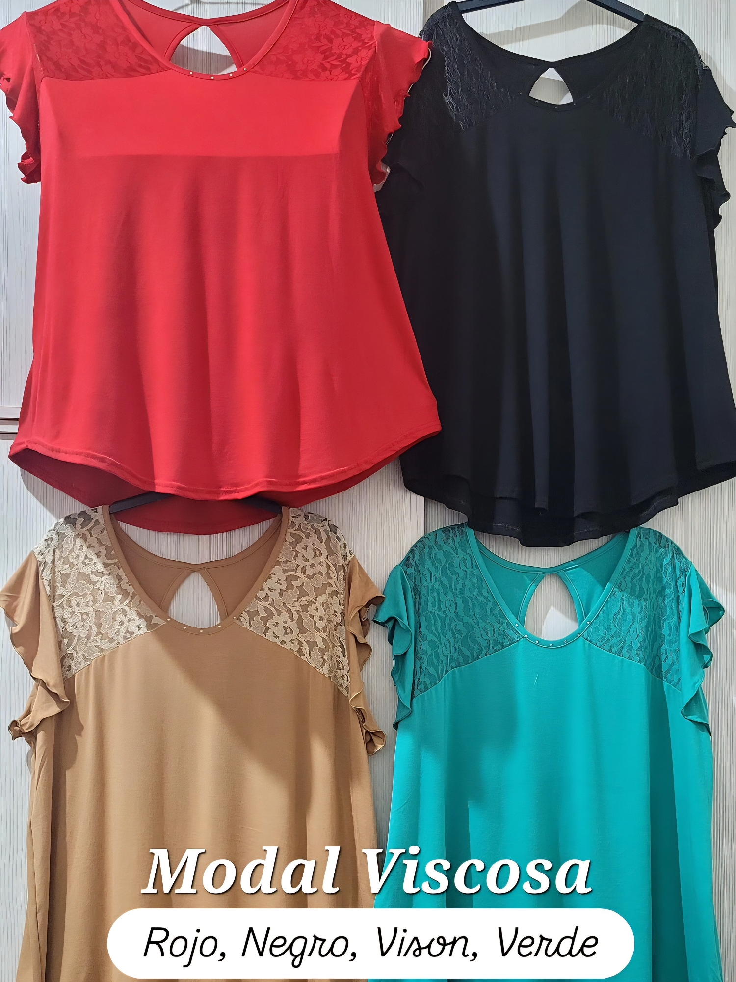 Remera con Tul - Modal Viscosa 7 al 12 - Imagen 2