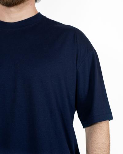 Remera Oversize Azul Marino - Miniatura 2
