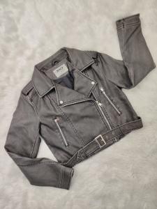 Campera Ecocuero Gastada
