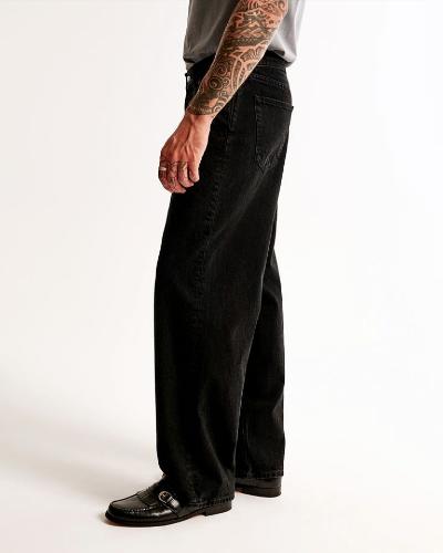 Jeans Baggy Hombre Pantalon Ancho Pinterest Moda Caballero  Promos Mayoristas Hotsale