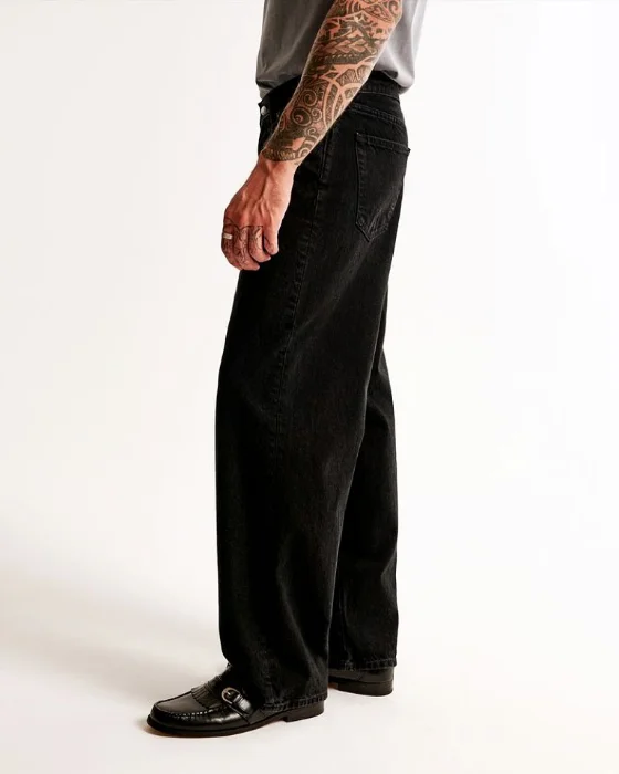 Jeans Baggy Hombre Pantalon Ancho Pinterest Moda Caballero  Promos Mayoristas Hotsale