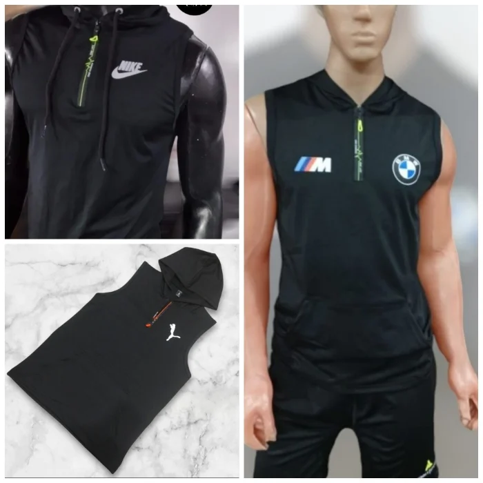 Músculosa Lycra Medio Cierre Adulto