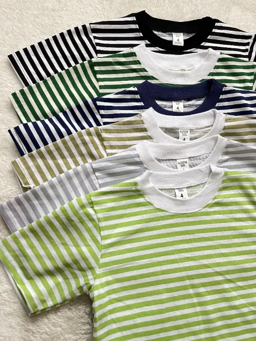 Remeras Algodón Rayadas