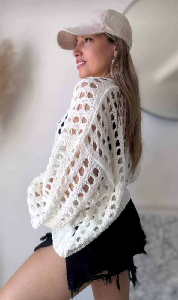 Cardigan Calado - Imagen 3