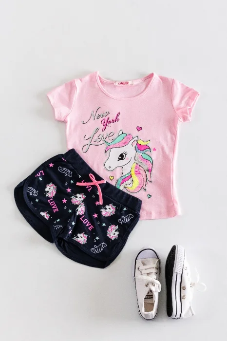 Conj Unicornio Nena X Curva Surtido
