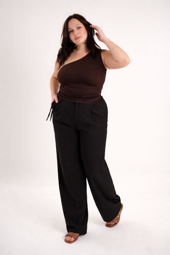 G01 Pantalón Sastrer, Plus Size