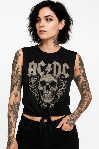 Remera Oversize Corta.