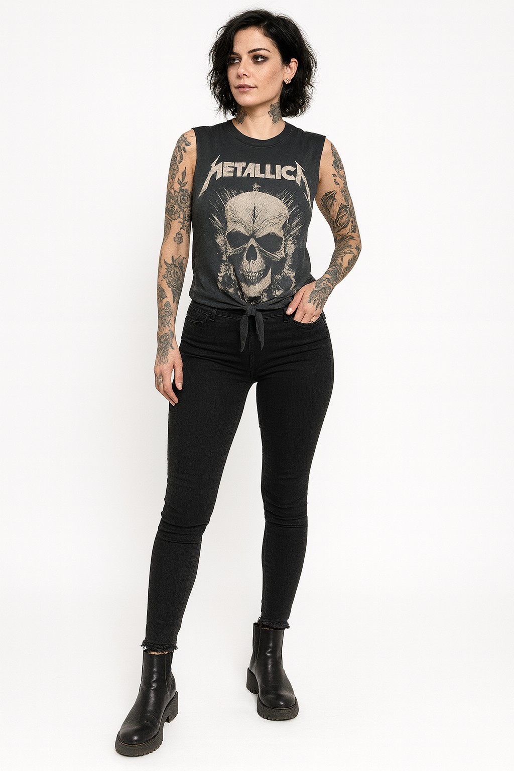 Remera Oversize Corta. - Imagen 2