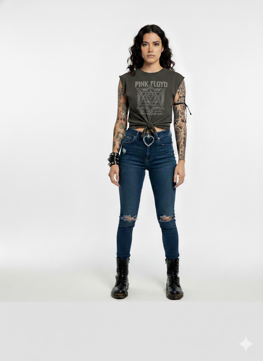 Remera Oversize Corta. - Imagen 3