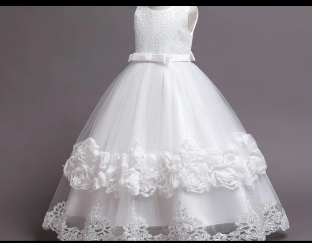 Vestido Importado 68053 Blanco - Imagen 2