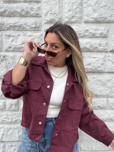 Campera Crop Roma
