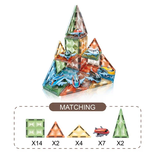 Mt25 - Bloques Magneticos 29pzs