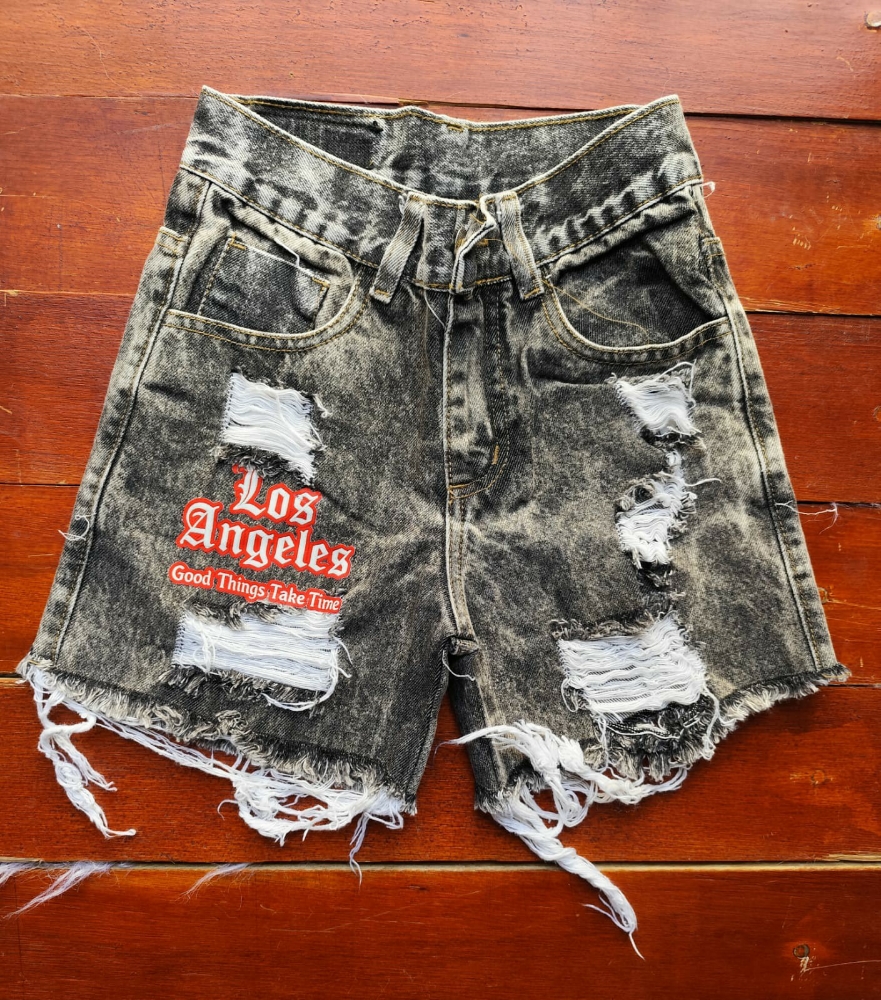 Bermudas Mom Nene C/rotura - Imagen 3