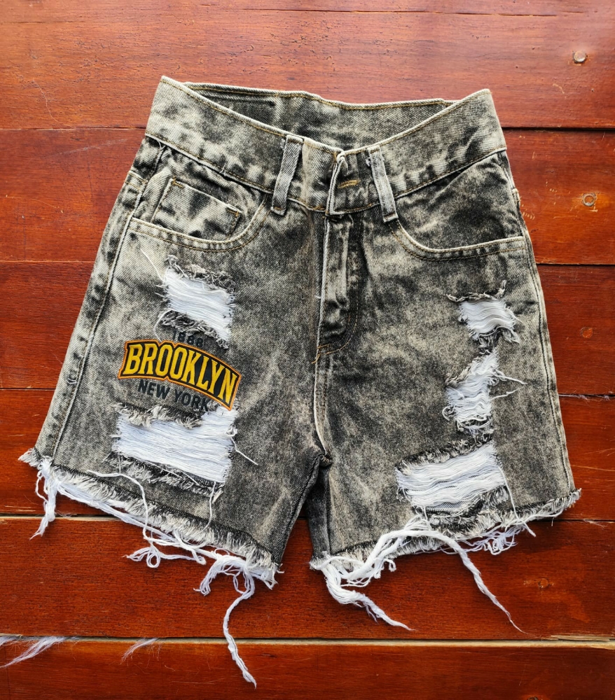 Bermudas Mom Nene C/rotura - Imagen 4