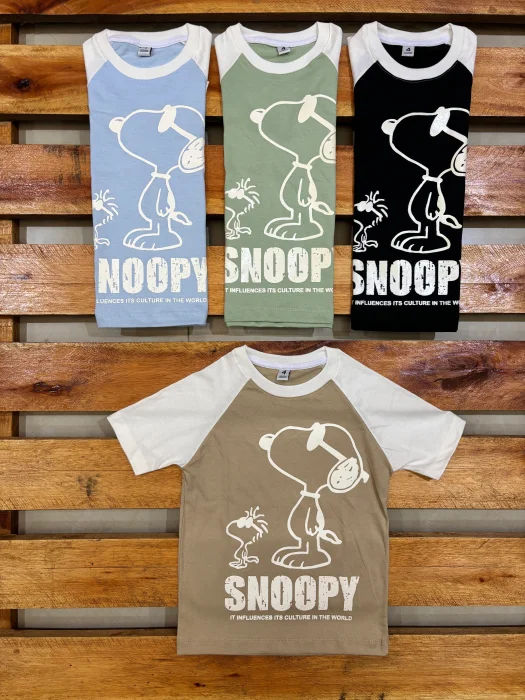 Remera Algodón Mr Snoopy