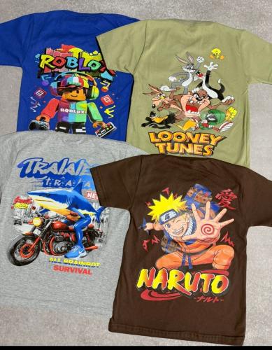 Remera Doble Estampa Niño