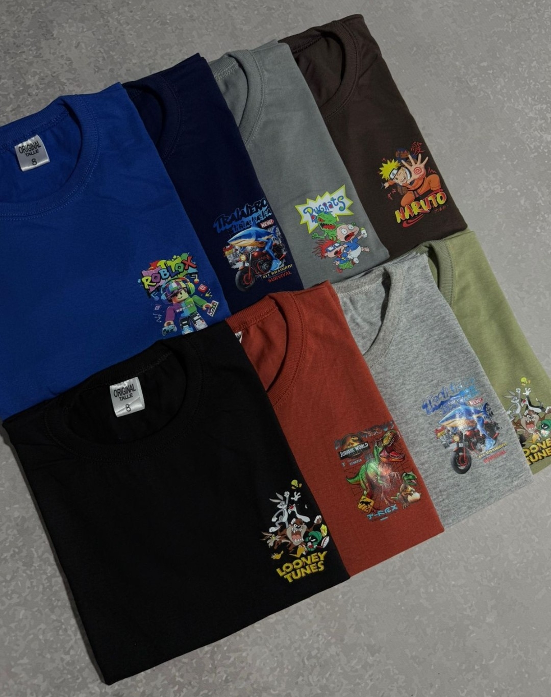 Remera Doble Estampa Niño - Imagen 3