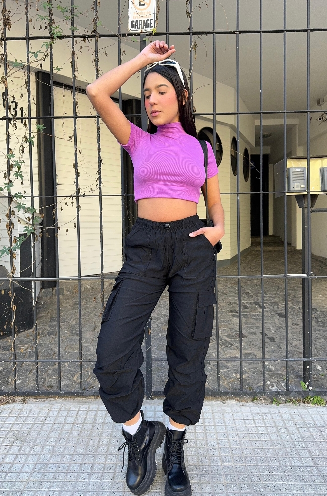 Pantalon  Cargo de Bengalina Importado - Imagen 6